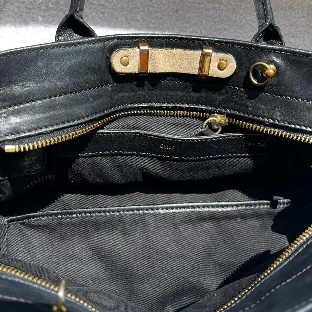 Gold Black and Tan Chloe Allison